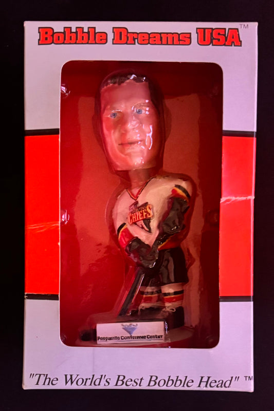 Vintage Signed Jeff Sullivan Johnstown Chiefs Bobblehead