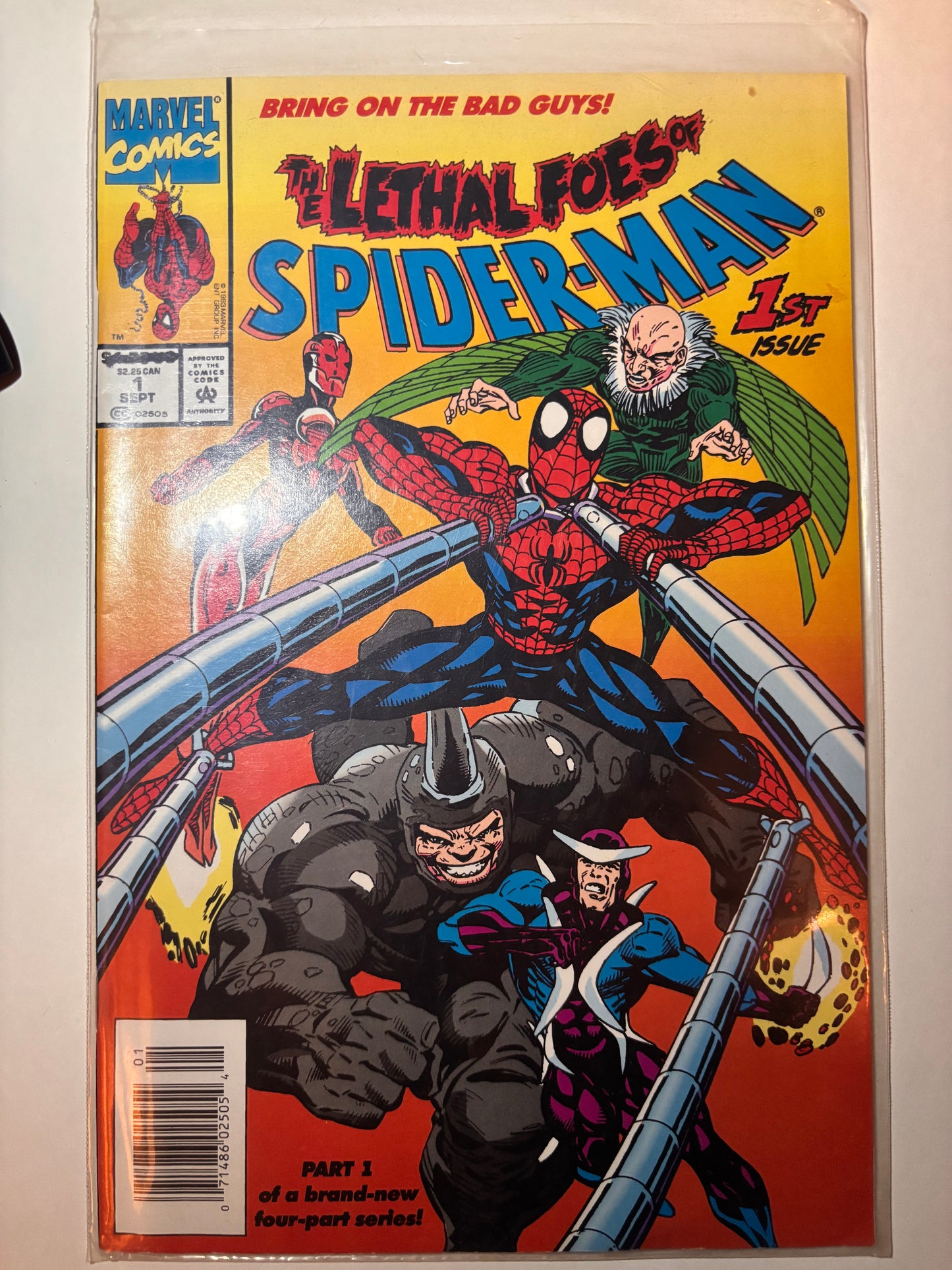 The Lethal Foes of Spider-Man 1st Issue