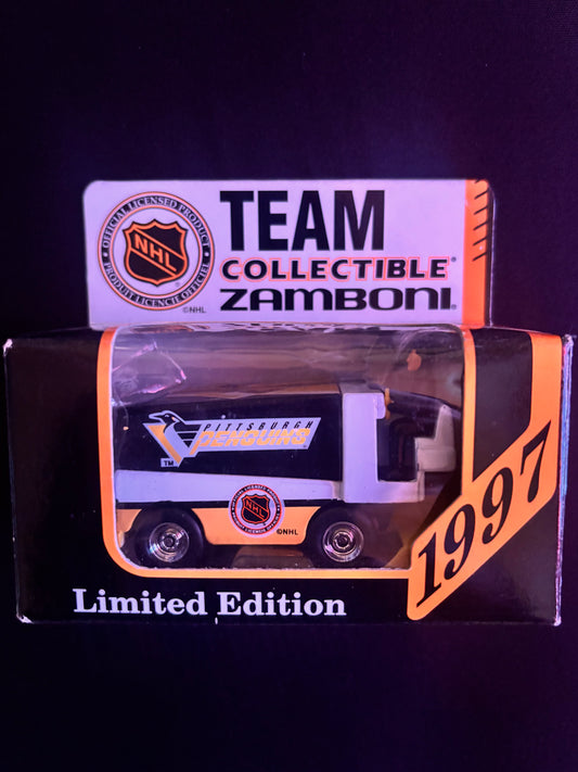 1997 Limited Edition Pittsburgh Penguins Die-Cast Zamboni